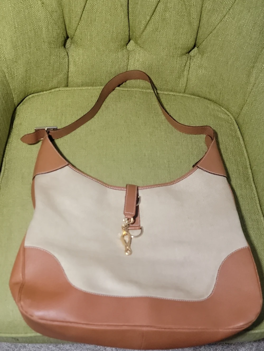 Designer SISO ITALY Large Hobo Bag